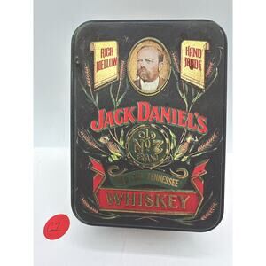 Vintage Jack Daniel’s 1906 NO 7 Tin Hudson Scott Sons Ltd Carlisle, England